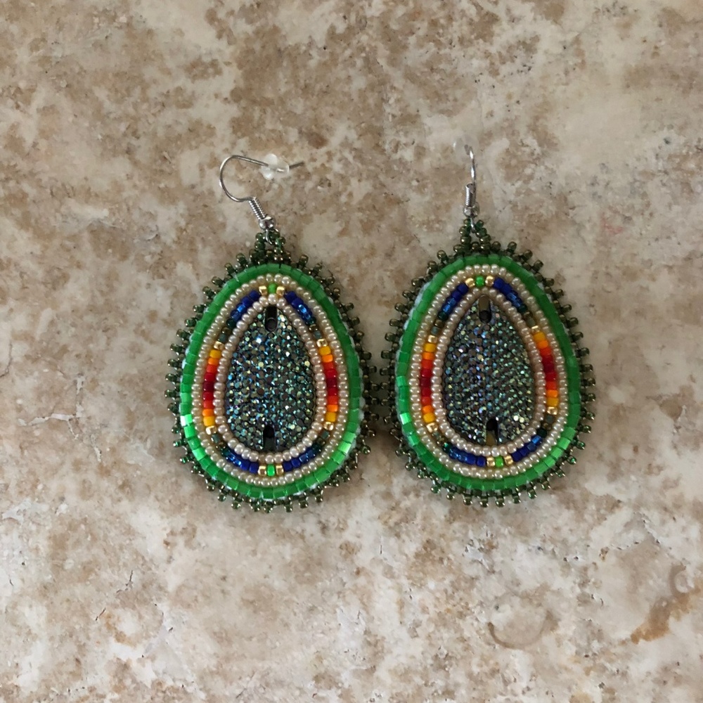 Seed Bead Earrings